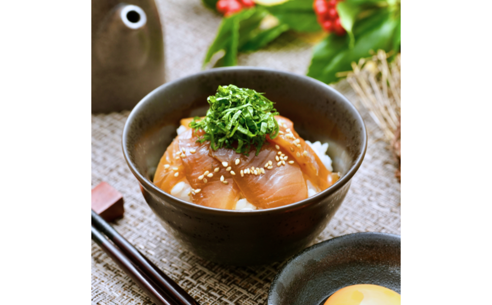 ヨコワの漬け丼4食